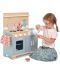 Tender Leaf Toys - Bucătărie din lemn Mini Chef cu accesorii - 4t