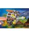 Constructor pentru copii Playmobil - Charlie cu vagon pentru prizonieri - 7t