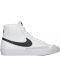Pantofi sport pentru copii Nike - Blazer Mid '77, albe - 3t