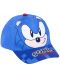 Set pentru copii Cerda - Pălărie și ochelari de soare, Sonic - 2t