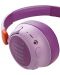 Casti wireless pentru copii JBL - JR 460NC, ANC, roz - 4t