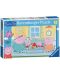 Puzzle pentru copii Ravensburger  din 35 piese - Timp de familie cu Peppa Pig - 1t