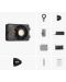 Iluminat cu LED-uri ZHIYUN Molus X100 Pro Bi-Color COB LED (conexiune + grip pentru baterie + adaptor pentru montare Bowens + mini softbox) - 10t