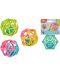 Jucarie pentru copii Simba Toys - ABC, minge moale cu zornaitoare - 3t