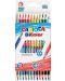 Creioane bicolore Carioca Bi-Color - 12 buc. - 1t