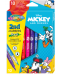 Markere cu 2 varfuri Colorino Disney - Mickey and Friends, 10 culori - 1t