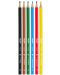 Creioane colorate cMilan - Triangular, 6 culori - 2t