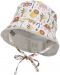 Pălărie de vară reversibilă pentru copii cu protecție UV 50+ Sterntaler - Jungle, 43 cm, 5-6 luni - 1t