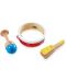 Instrumente muzicale pentru copii  Hape - Instrumente de percutie din lemn pentru incepatori - 1t