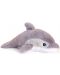 Jucarie ecologica de plus Keel Toys Keeleco - Delfin, 25 cm - 1t