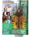 Figurină de acțiune The Noble Collection Movies: The Wizard of Oz - Cowardly Lion (Bendyfigs), 19 cm - 6t