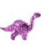 Jucărie de pluș ecologică Heunec - Dinozaur mov, 43 cm - 1t