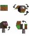 Figurină de acțiune Mattel Games: Minecraft - Enderman & Grass Block (Flippin Figs) - 2t