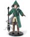 Figurină de acțiune The Noble Collection Movies: Harry Potter - Draco Malfoy (Quidditch) (Bendyfig), 19 cm - 5t
