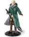 Figurină de acțiune The Noble Collection Movies: Harry Potter - Draco Malfoy (Quidditch) (Bendyfig), 19 cm - 3t