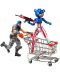 Figurina de actiune McFarlane Games: Fortnite - Shopping Cart Pack War Paint & Fireworks Team Leader, 18 cm - 2t