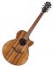 Chitara electrica acustica Ibanez - AE295MYW, Natural Low Gloss	 - 1t