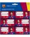 Set etichete scolare Ars Una - FC Barcelona, 18 bucati - 1t