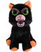 Jucarie de plus infricosatoare WMC Toys Feisty Pets - Pisica neagra - 3t