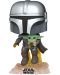 Figurina Funko POP! Television: The Mandalorian - Mando Flying with Jet Pack #402 - 1t