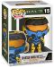 Figurina Funko POP! Games: Halo Infinite - Spartan Mark VII with Rifle, Blue & Yellow #15 - 2t
