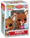 Figurină Funko POP! Movies: Rudolph - Rudolph (Flocked) (Special Edition) #1260 - 2t