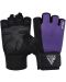 Mănuși RDX Fitness - W1 Half+, violet/negru - 1t