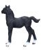Figurina  Mojo Horses - Armasar negru Hanoverian - 3t