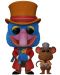 Figura Funko POP! Disney: The Muppets Christmas Carol - Charles Dickens with Rizzo (Flocked) (Amazon Exclusive) #1456 - 1t