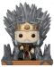 Figurină Funko POP! Deluxe: House of the Dragon - Viserys on the Iron Throne #12 - 1t