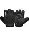 Mănuși de fitness RDX - T2 Half, negru - 1t