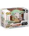 Figurina Funko POP! Television: The Mandalorian - Grogu with Chowder Squid (Special Edition) #469 - 2t