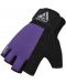 Mănuși RDX Fitness - W1 Half+, violet/negru - 3t