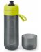 Sticlă filtrantă pentru apă BRITA - Fill&Go Active, 0.6 l, lime - 2t