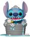 Figurină Funko POP! Deluxe: Lilo & Stitch - Stitch in Bathtub (Special Edition) #1252 - 1t