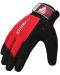 Mănuși de fitness RDX - W1 Full Finger, roșu/negru - 5t