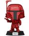 Figurina  Funko POP! Movies: Star Wars - Boba Fett (Red Chrome) (Special Edition) #462 - 1t