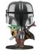 Figurina Funko POP! Star Wars: Mandalorian - Mandalorian carrying child - 1t
