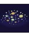 Stickere fosforescente Brainstorm Glow - Stele si planete, 43 de bucati - 2t