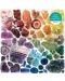 Puzzle Galison de 500 piese - Cristale colorate - 2t
