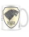 Cana Pyramid Television: Game of Thrones - Stark Logo (White) - 1t