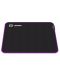 Mouse pad pentru jocuri Lorgar - Main 313, L, moale, negru/violet - 4t