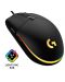 Mouse gaming Logitech - G102 Lightsync, optic, RGB, negru - 1t