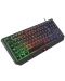 Tastatura gaming Fury - Hurricane TKL, LED, neagra - 2t