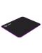 Mouse pad pentru jocuri Lorgar - Main 313, L, moale, negru/violet - 3t