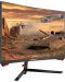 Monitor gaming Dahua - LM24-E230C, 23.6'', FHD, 165Hz, 1ms, Curved, VA, черен - 2t