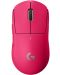 Mouse gaming Logitech - Pro X Superlight, wireless, roz - 1t