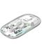 Mouse gaming Marvo - M808W, optic, wireless, transparent - 3t