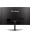 Monitor pentru jocuri ViewSonic - VX2719-PC-MHD, 27'', 240Hz, 1 ms, VA, Curved - 3t