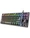 Tastatură gaming Trust - GXT 833 Thado, RGB, neagră - 2t
